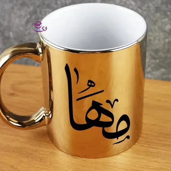 Mirror Ceramic Mug - Names-C - WE PRINT