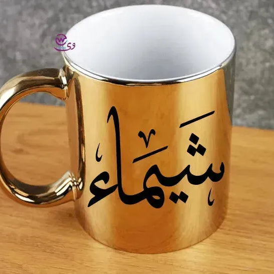 Mirror Ceramic Mug - Names-C - WE PRINT