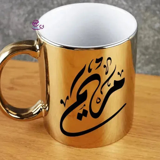 Mirror Ceramic Mug - Names-C - WE PRINT