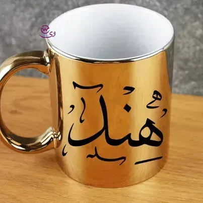 Mirror Ceramic Mug - Names-C - WE PRINT