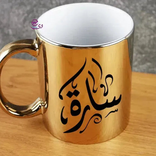 Mirror Ceramic Mug - Names-C - WE PRINT