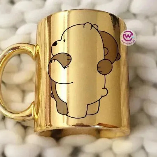 Mirror Ceramic Mug - three bears - WE PRINT