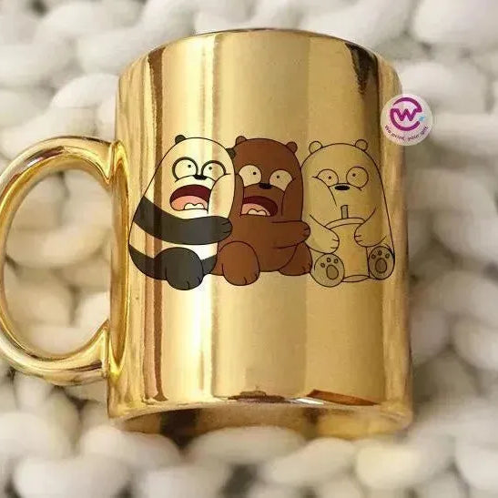 Mirror Ceramic Mug - three bears - WE PRINT