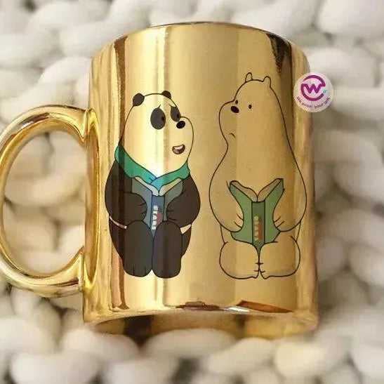 Mirror Ceramic Mug - three bears - WE PRINT