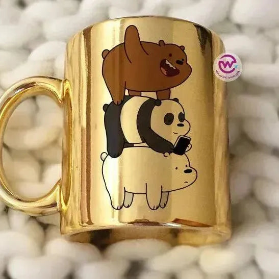 Mirror Ceramic Mug - three bears - WE PRINT