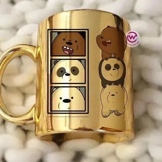 Mirror Ceramic Mug - three bears - WE PRINT