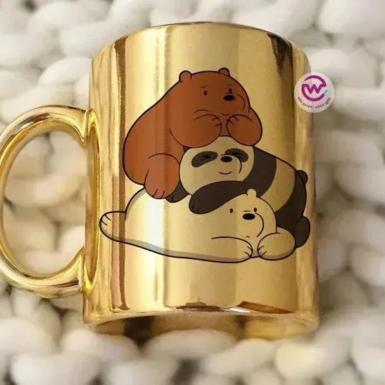 Mirror Ceramic Mug - three bears - WE PRINT