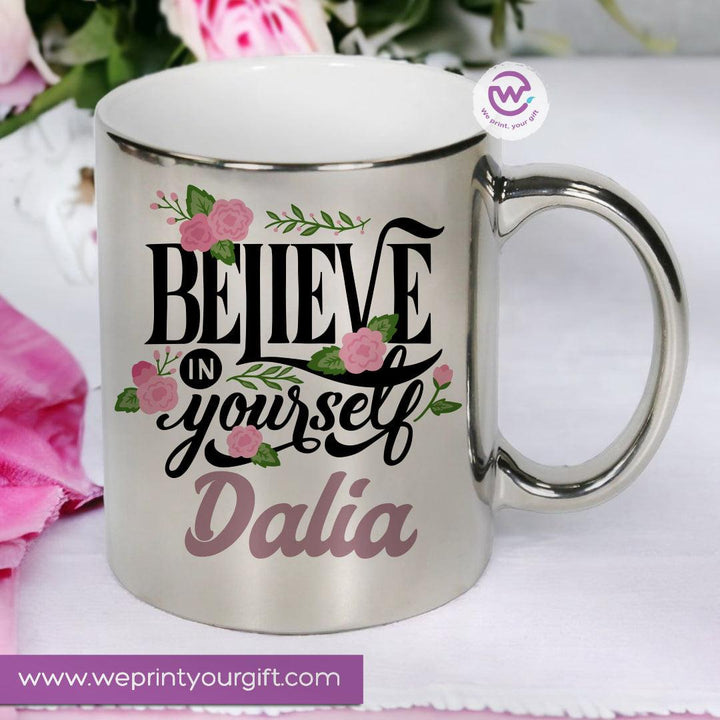 Mirror Ceramic - Silver Color - Motivational - weprint.yourgift