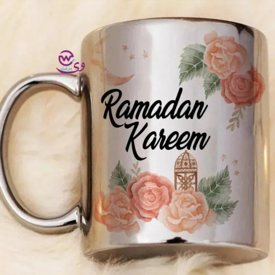 Mirror Ceramic - Silver Color -Ramdan-A - WE PRINT