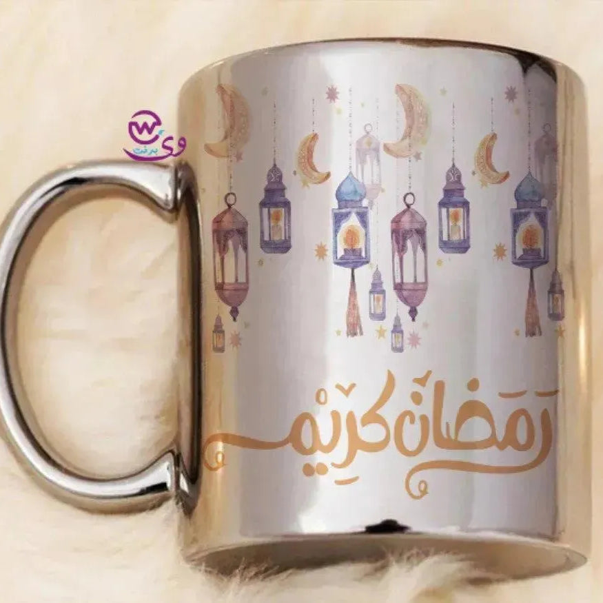 Mirror Ceramic - Silver Color -Ramdan-A - WE PRINT
