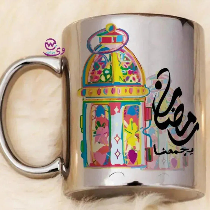Mirror Ceramic - Silver Color -Ramdan-A - WE PRINT
