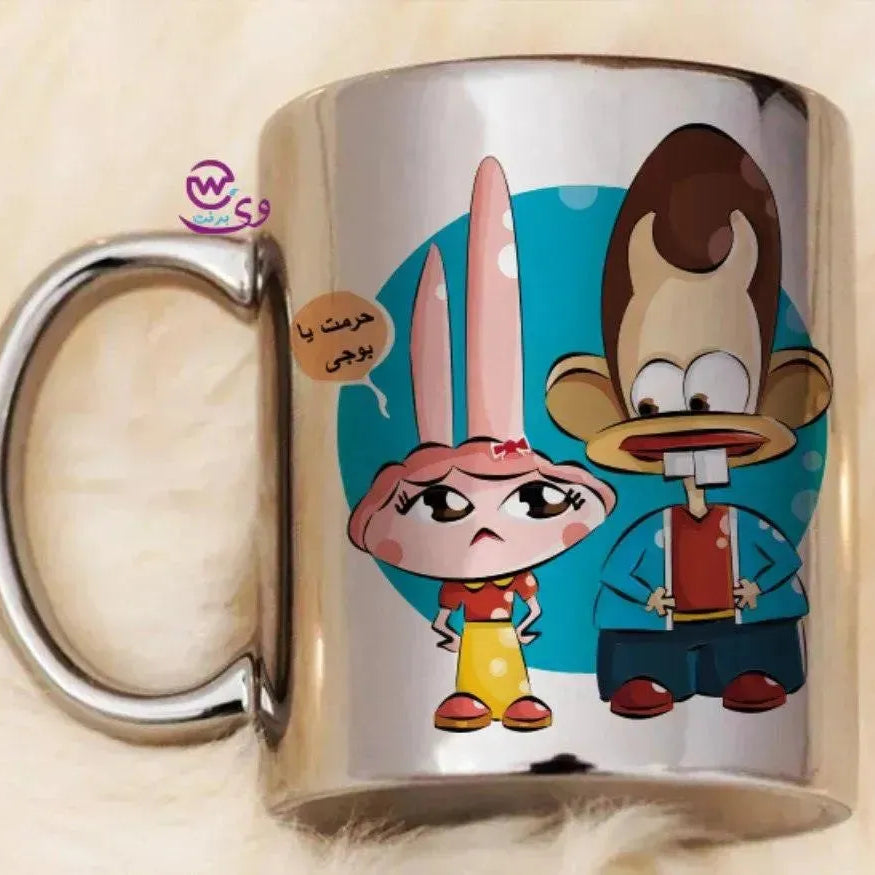 Mirror Ceramic - Silver Color -Ramdan-A - WE PRINT