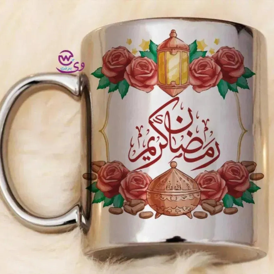 Mirror Ceramic - Silver Color -Ramdan-A - WE PRINT