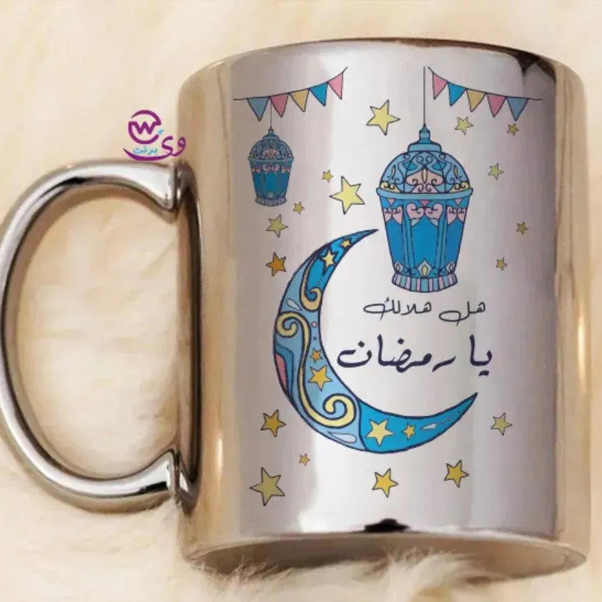 Mirror Ceramic - Silver Color -Ramdan-A - WE PRINT