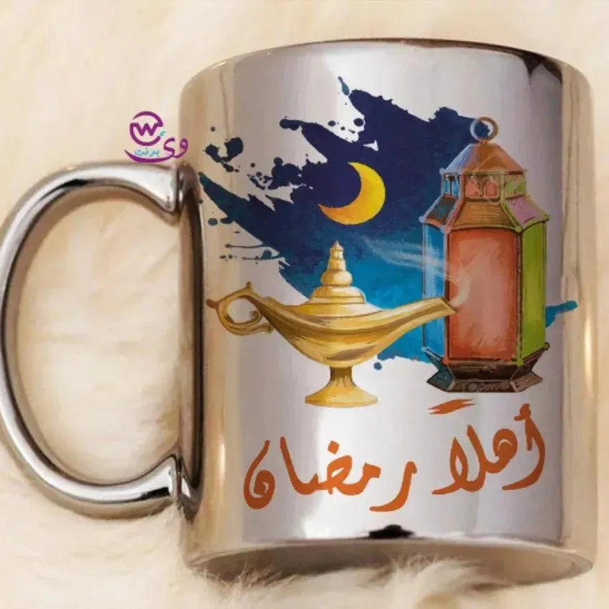 Mirror Ceramic - Silver Color -Ramdan-A - WE PRINT