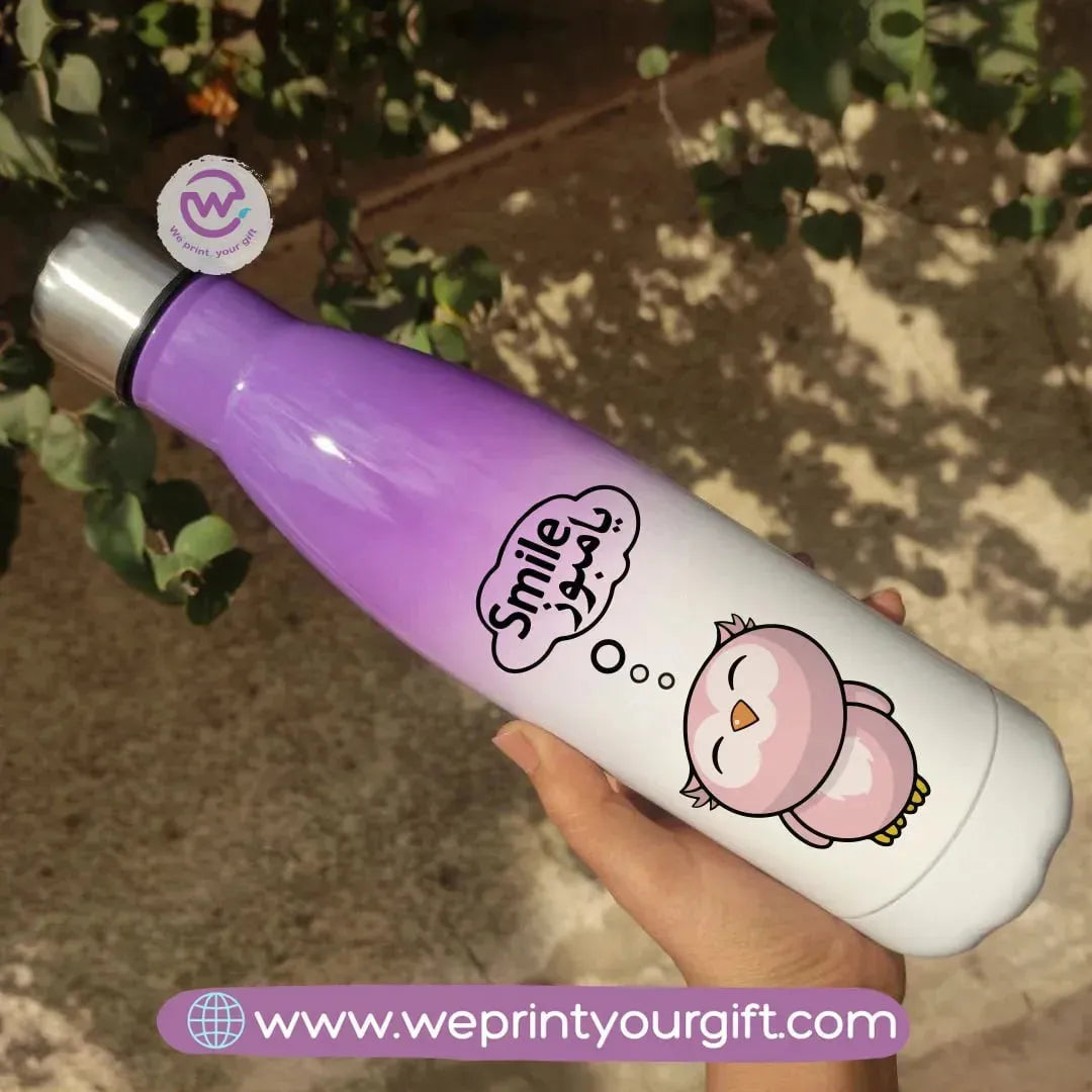 Mixed Color Thermal Bottle-Comics - WE PRINT