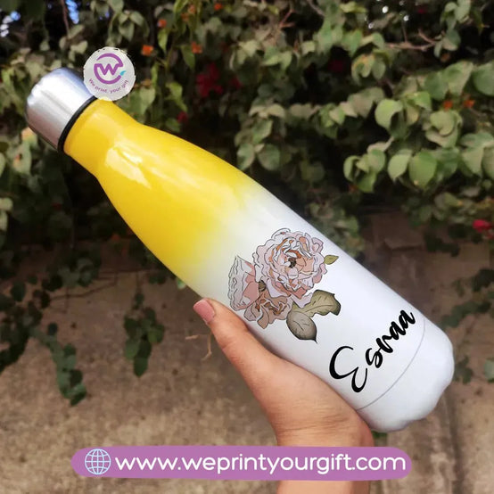 Mixed Color Thermal Bottle-English Names - WE PRINT