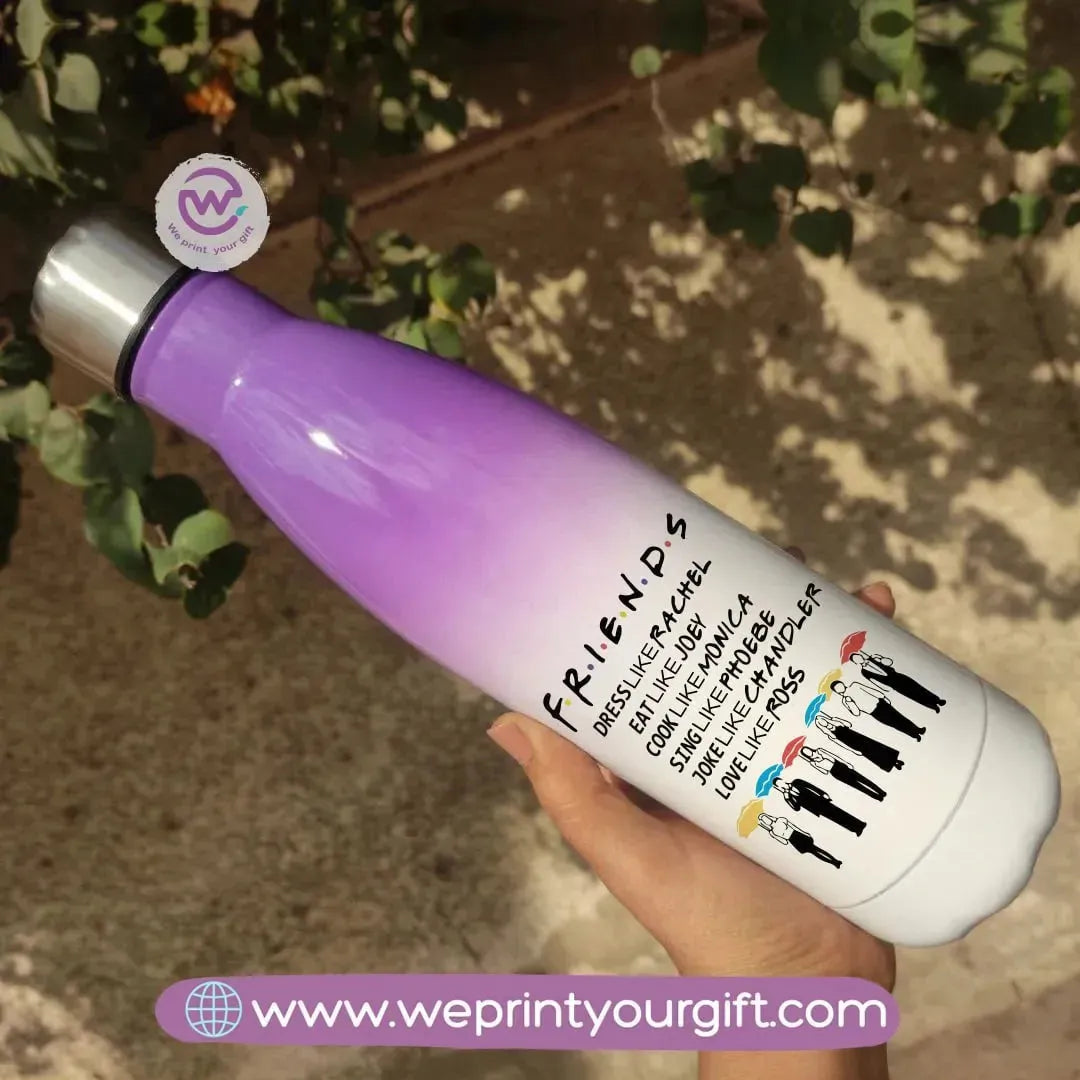 Mixed Color Thermal Bottle-Friends Series - WE PRINT