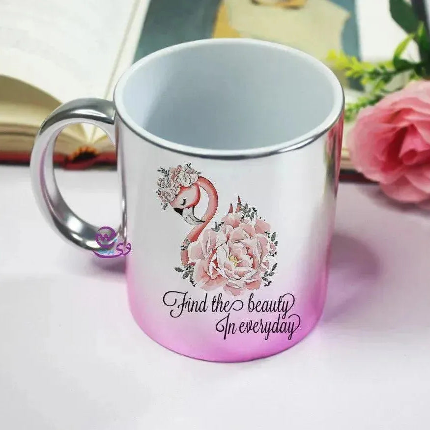 Mixed Colors Mug - Flamingos - WE PRINT
