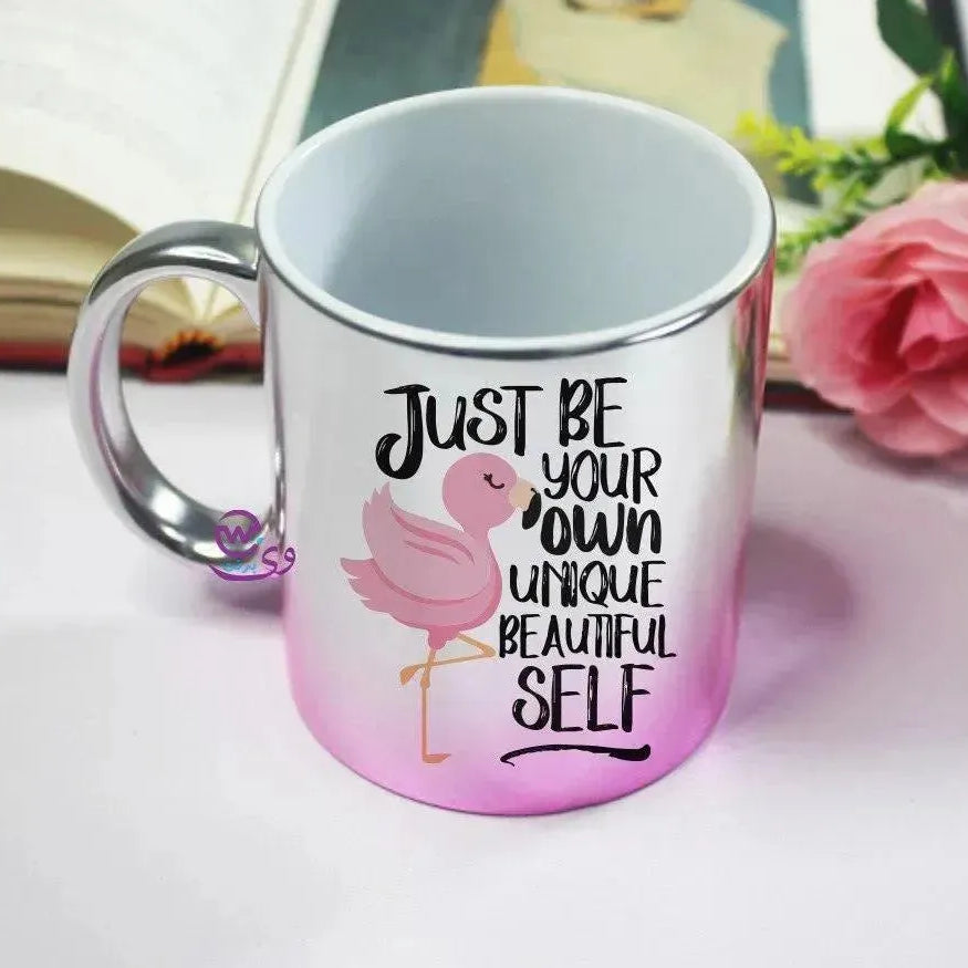 Mixed Colors Mug - Flamingos - WE PRINT