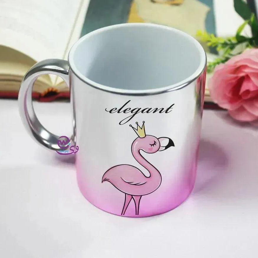 Mixed Colors Mug - Flamingos - WE PRINT