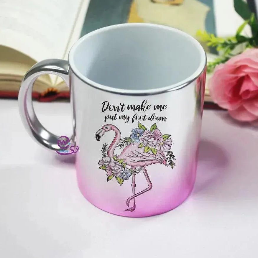 Mixed Colors Mug - Flamingos - WE PRINT