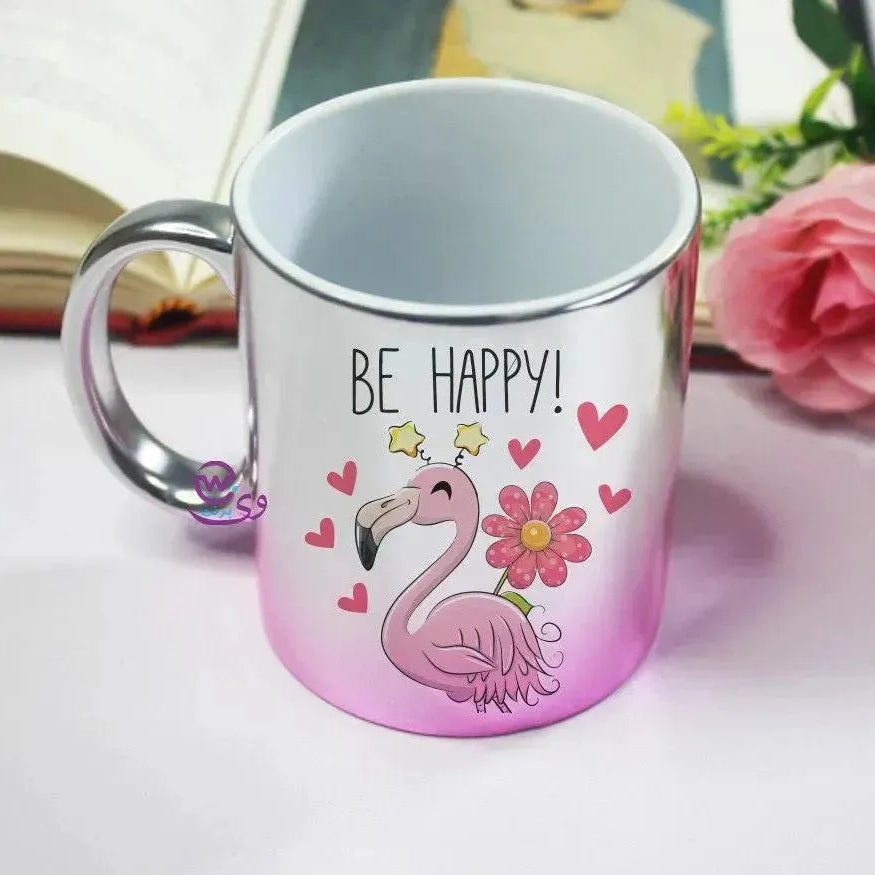 Mixed Colors Mug - Flamingos - WE PRINT