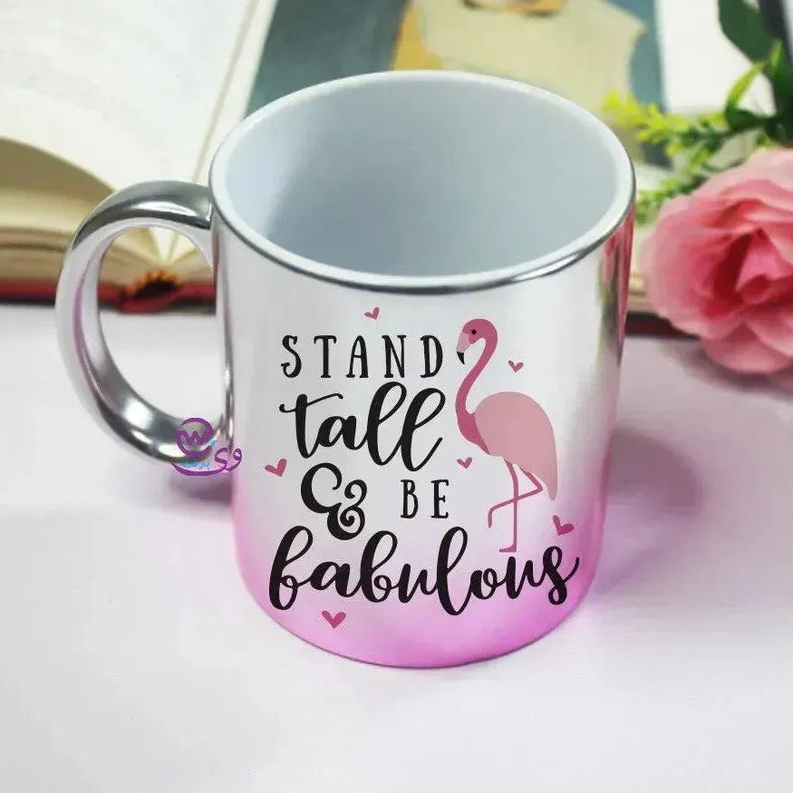 Mixed Colors Mug - Flamingos - WE PRINT