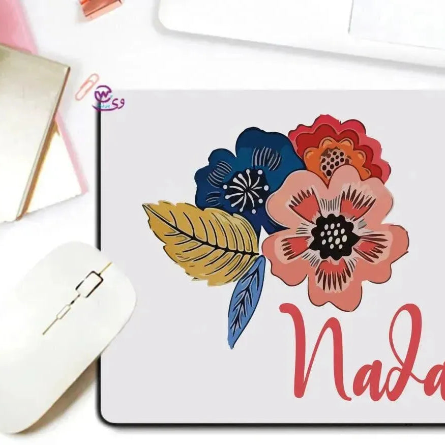 Mouse Pad - Floral Names - WE PRINT