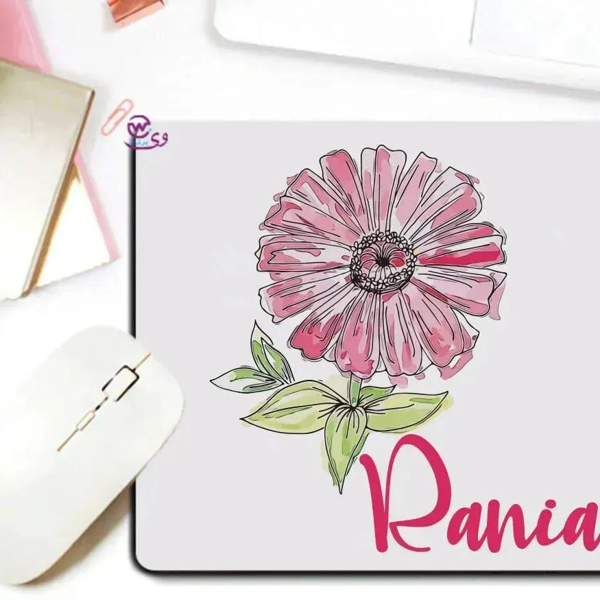 Mouse Pad - Floral Names - WE PRINT