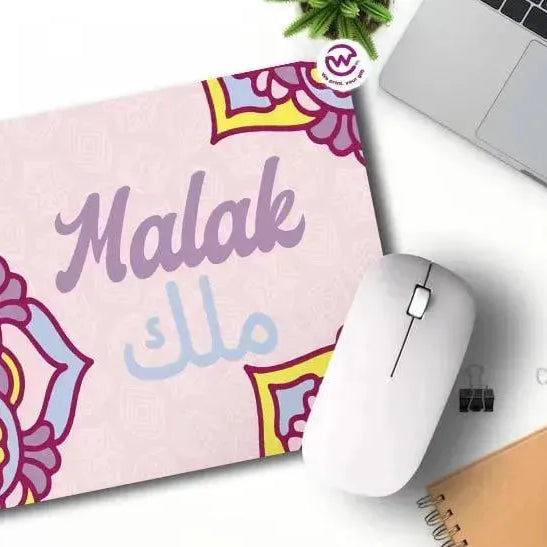 Mouse Pad - Mandala - Names - WE PRINT