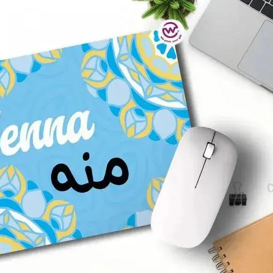 Mouse Pad - Mandala - Names - WE PRINT