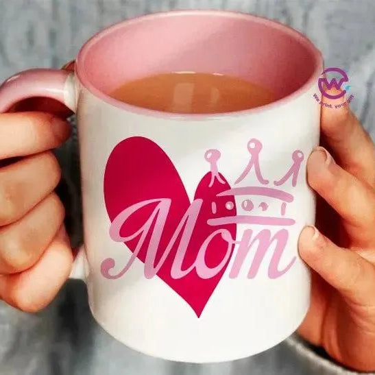 Mug-Colored Inside- Mom - WE PRINT