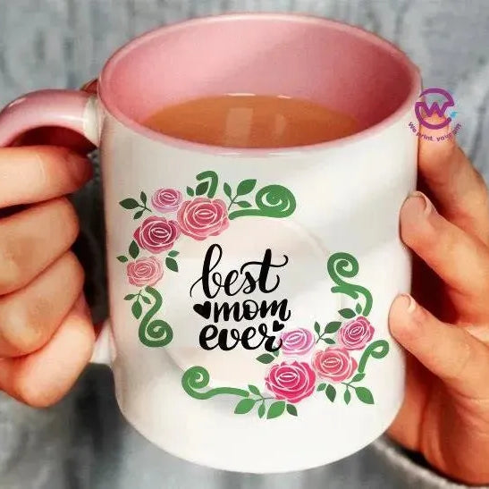 Mug-Colored Inside- Mom - WE PRINT