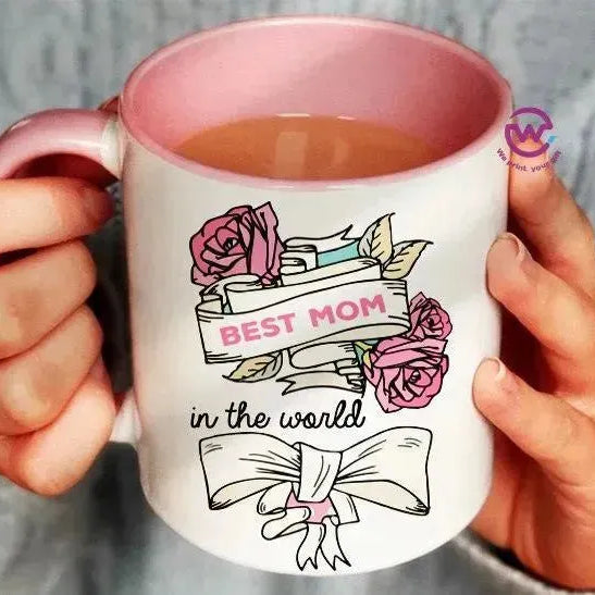 Mug-Colored Inside- Mom - WE PRINT