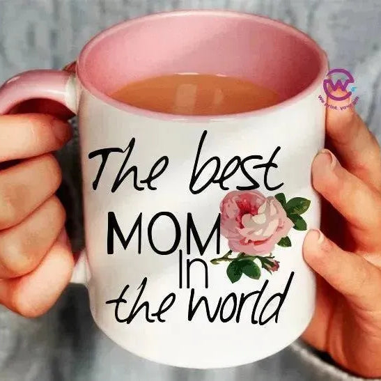 Mug-Colored Inside- Mom - WE PRINT