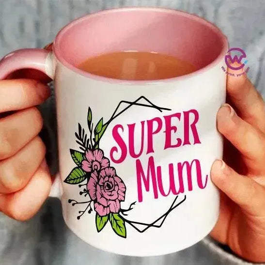Mug-Colored Inside- Mom - WE PRINT