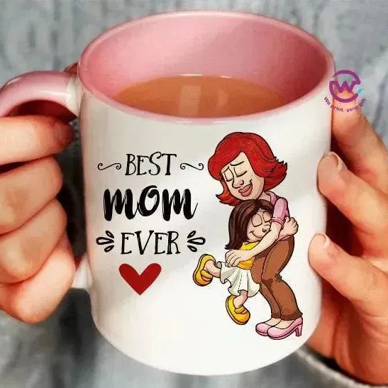 Mug-Colored Inside- Mom - WE PRINT