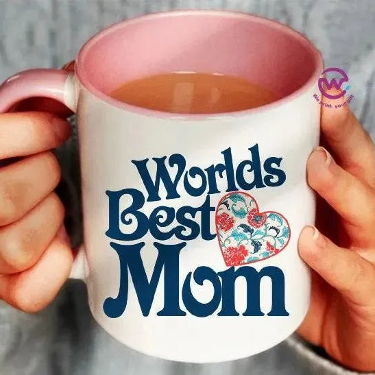 Mug-Colored Inside- Mom - WE PRINT