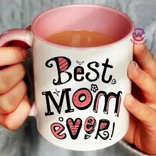 Mug-Colored Inside- Mom - WE PRINT