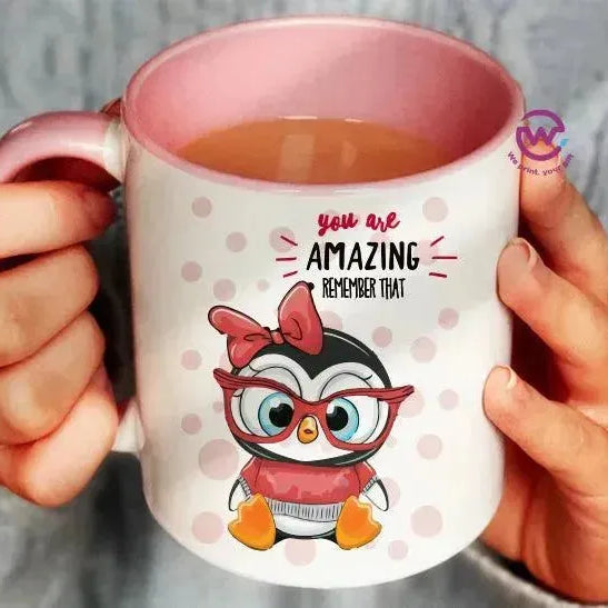 Mug-Colored Inside - Owl - WE PRINT