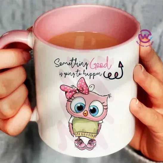 Mug-Colored Inside - Owl - WE PRINT