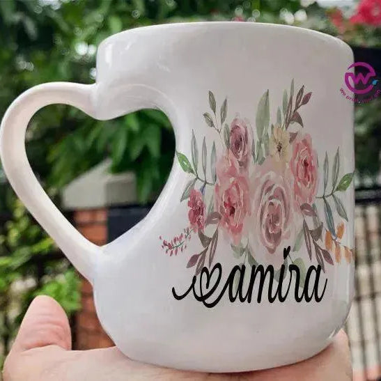 Mug-Heart-Handle - Names - WE PRINT
