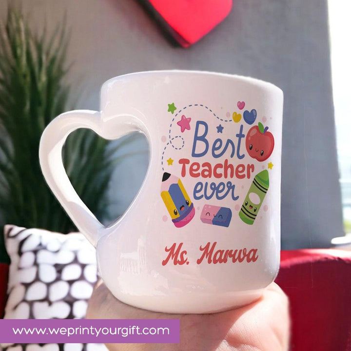 Mug-Heart-Handle - Teachers - WE PRINT