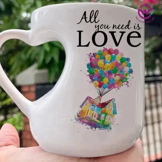 Mug-Heart-Handle -Valentine's Day - WE PRINT
