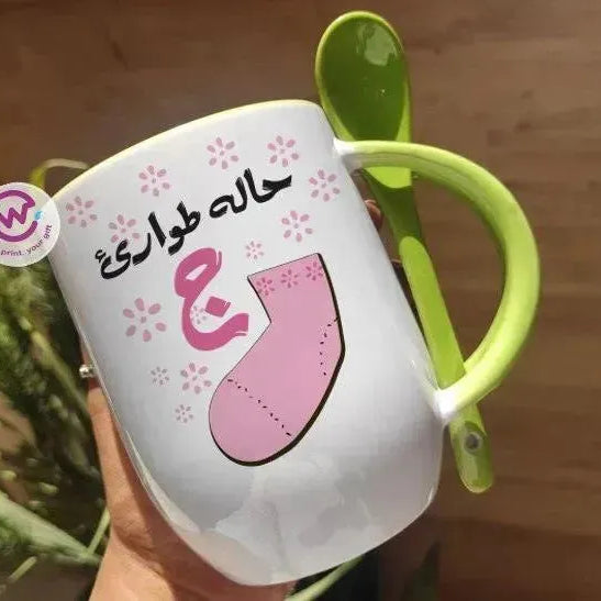Mug-With Spoon - Monster Inc-A - WE PRINT