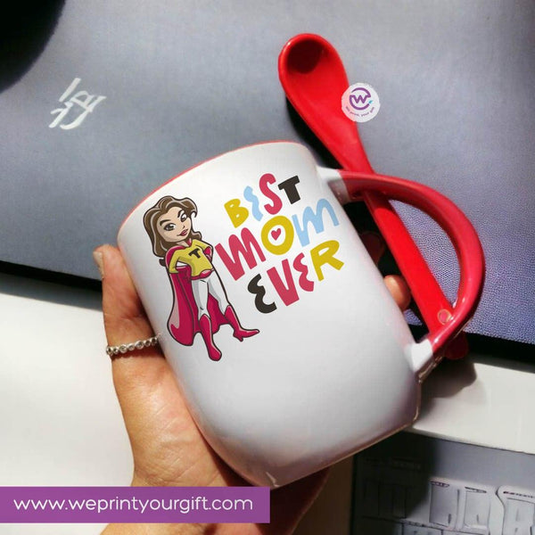 Mug-With Spoon - Mother's Day 1 - weprint.yourgift