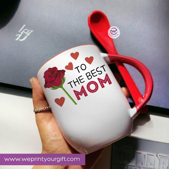 Mug-With Spoon - Mother's Day 1 - weprint.yourgift