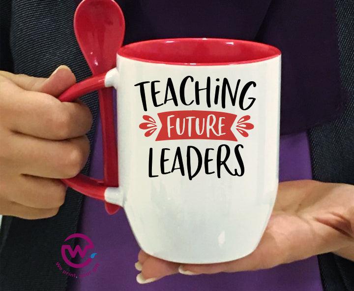 Mug-With Spoon -Teachers - WE PRINT