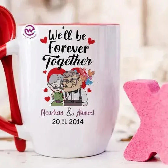 Mug-With Spoon - UP - WE PRINT